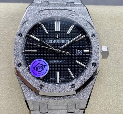 Replica Audemars Piguet Royal Oak 15454BC.GG.1259BC.03 APS factory Black Dial- AR Replica Watches