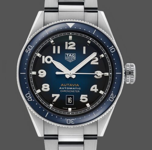 Replica TAG Heuer HEUER AUTAVIA WBE5116.EB0173 Blue Dial- AR Replica Watches