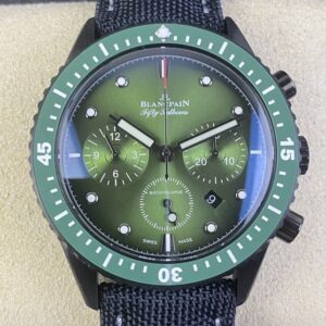 Replica Blancpain Fifty Fathoms 5200-0153-B52A GS factory Canvas Strap - AR Replica Watches