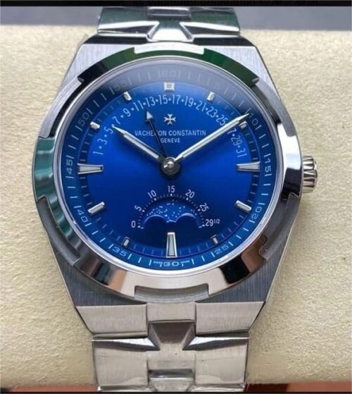 Replica Vacheron Constantin Overseas 4000V/210A-B911 GR factory Blue Dial - AR Replica Watches