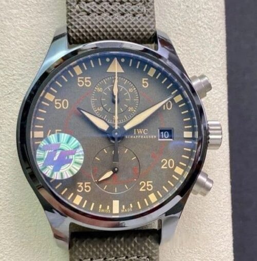 Replica IWC Pilot IW389002 ZF factory Dark Grey Dial - AR Replica Watches