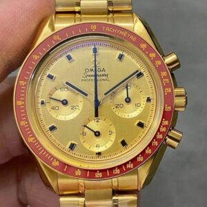 Replica Omega Speedmaster 310.60.42.50.99.001 OM factory Gold Dial - AR Replica Watches