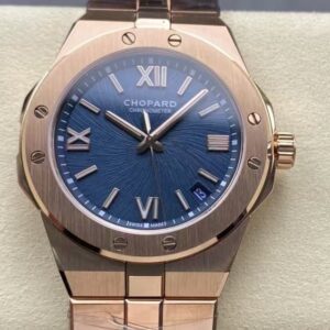 Replica Chopard ALPINE EAGLE 295363-5001 GH factory Gold strap - AR Replica Watches