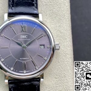 Replica IWC portofino IW458102 V7 factory Grey Dial - AR Replica Watches