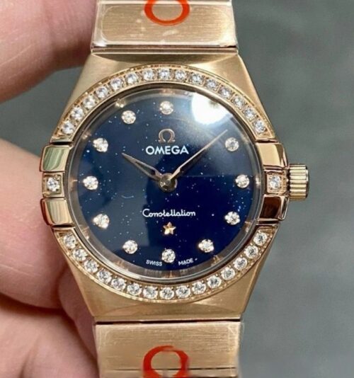 Replica Omega Constellation 131.55.25.60.53.002 TW factory Glass Dial - AR Replica Watches