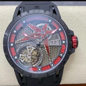 Replica Roger Dubuis Excalibur Spider RDDBEX0817 BBR factory Skeleton Dial - AR Replica Watches