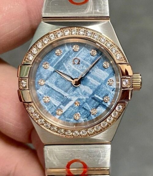 Replica Omega Constellation 131.25.28.60.99.001 TW factory Blue Dial - AR Replica Watches