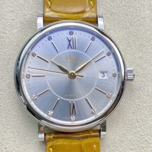 Replica IWC portofino IW458101 V7 factory Yellow Strap - AR Replica Watches