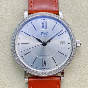 Replica IWC portofino IW458109 V7 factory Red Strap - AR Replica Watches