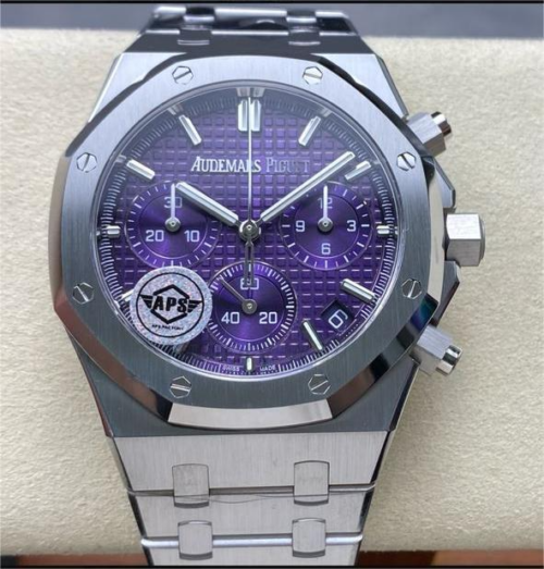 Replica Audemars Piguet Royal Oak 26240BC.OO.1320BC.01 APS factory Purple Dial- AR Replica Watches