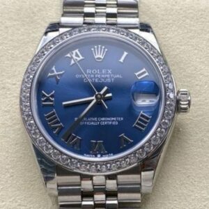 Replica Rolex Datejust 278384RBR-0037 8+ factory Silver Strap - AR Replica Watches