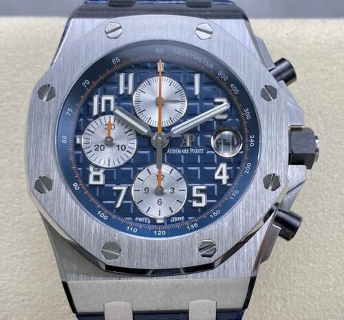 Replica Audemars Piguet Royal Oak Offshore 26238T1.00.A056CA.01 APF factory Blue Dial - AR Replica Watches