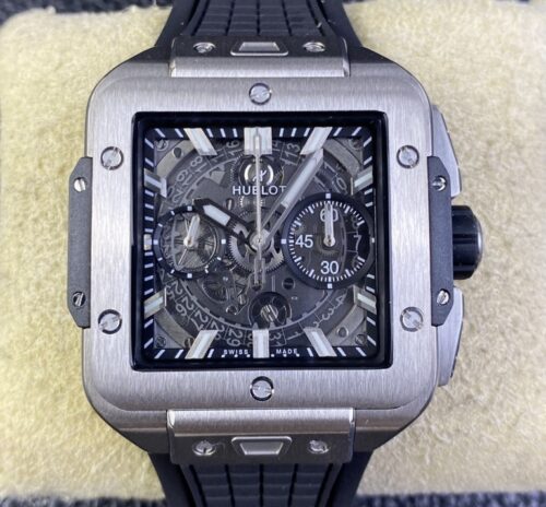 Replica Hublot SQUARE BANG UNICO 821.NX.0170.RX BB factory Sapphire Dial- AR Replica Watches
