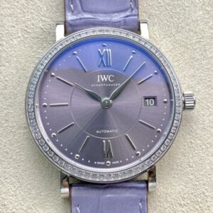 Replica IWC portofino IW458104 V7 factory Purple Dial - AR Replica Watches