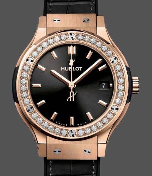 Replica Hublot Classic Fusion 591.OX.1480.RX.1204 HB factory Gold Case- AR Replica Watches
