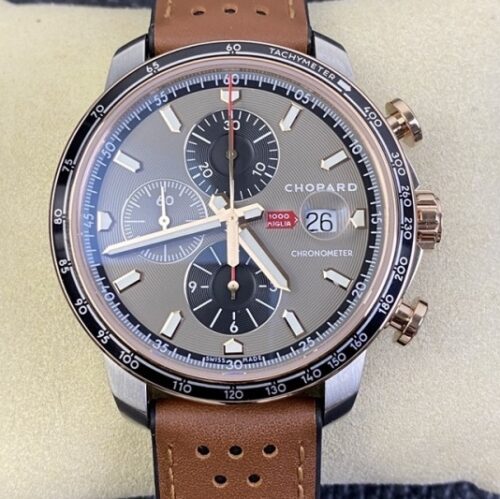 Replica Chopard MILLE MIGLIA 168571-6002 V7 factory Grey Dial- AR Replica Watches