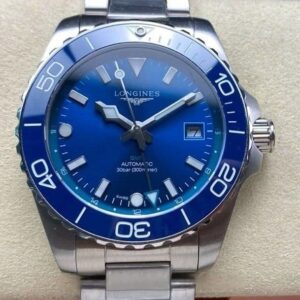 Replica Longines HydroConquest L3.790.4.96.6 GR factory Blue Dial - AR Replica Watches
