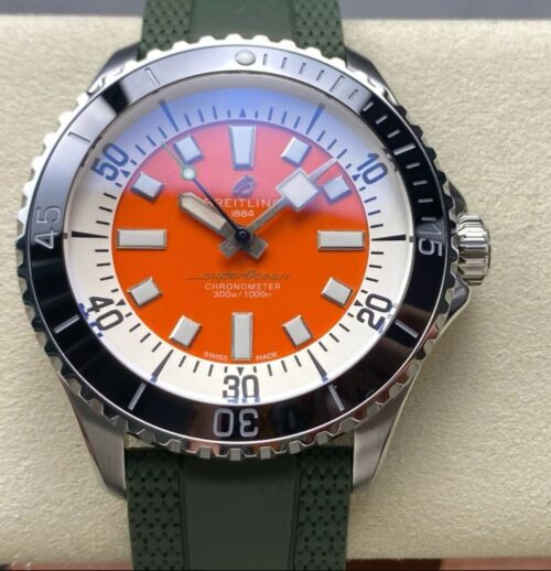 Replica Breitling Superocean A173751A1O1S1 TF factory Orange Dial - AR Replica Watches