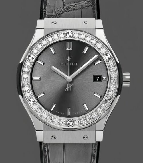 Replica Hublot Classic Fusion 581.NX.7071.LR.1104 HB factory Black Strap- AR Replica Watches