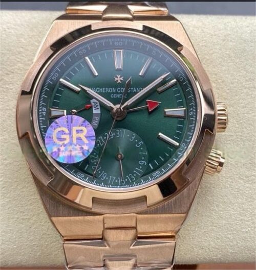 Replica Vacheron Constantin Overseas 7920V/210R-B965 GR factory Green Dial - AR Replica Watches