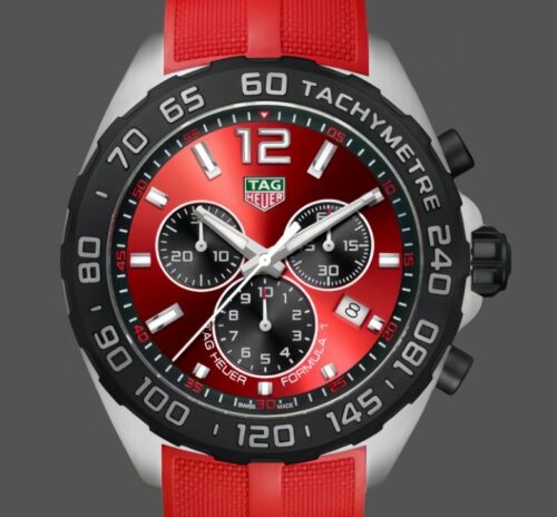 Replica TAG Heuer F1 CAZ101AN.FT8055 Red Dial- AR Replica Watches