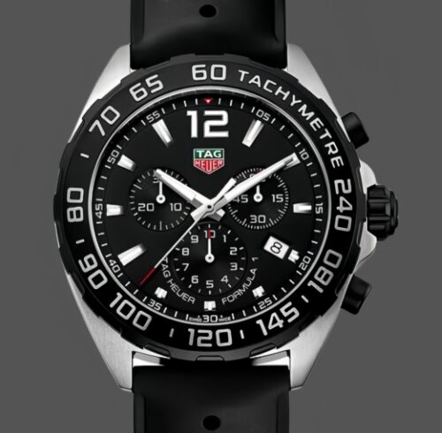 Replica TAG Heuer F1 WAZ1110.FT8023 Black Dial- AR Replica Watches