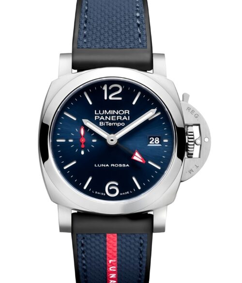 Replica Panerai Submersible PAM01404 VS factory Blue Strap- AR Replica Watches