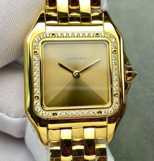 Replica Cartier PANTHÈRE DE CARTIER WJPN0057 AF factory Gold Strap- AR Replica Watches