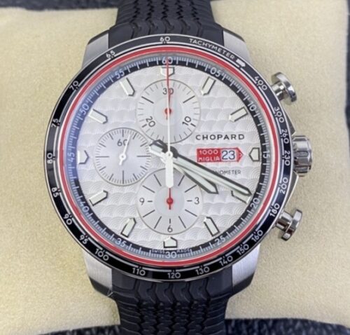 Replica Chopard MILLE MIGLIA 168571-3002 V7 factory White Dial- AR Replica Watches