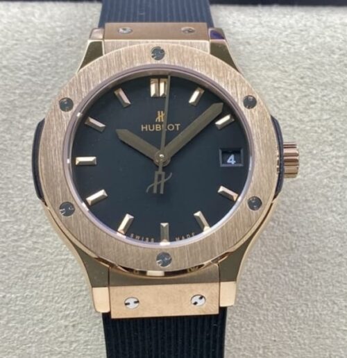 Replica Hublot Classic Fusion 591.OX.1480.RX HB factory Rubber Strap- AR Replica Watches
