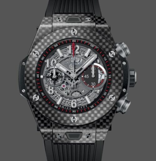 Replica Hublot BIG BANG 411.QX.1170.RX BB factory Black Strap - AR Replica Watches