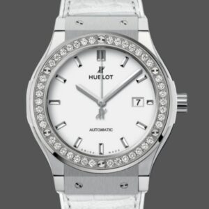 Replica Hublot Classic Fusion 542.NE.2010.LR.1204 HB factory White Strap- AR Replica Watches