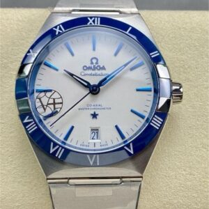 Replica Omega Constellation 131.30.41.21.04.001 V+ factory Ceramic Bezel - AR Replica Watches