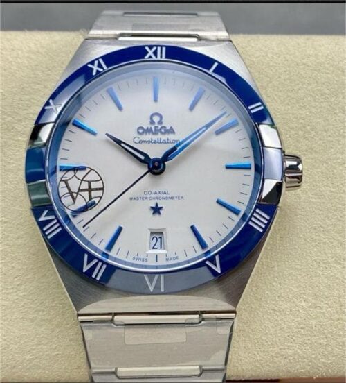 Replica Omega Constellation 131.30.41.21.04.001 V+ factory Ceramic Bezel - AR Replica Watches