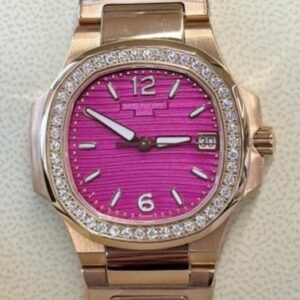 Replica Patek Philippe Nautilus 7010/1R-013 GR factory Purple Dial- AR Replica Watches