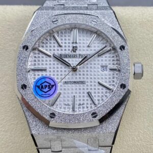 Replica Audemars Piguet Royal Oak 15454BC.GG.1259BC.01 APS factory White Dial- AR Replica Watches