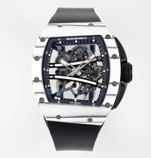 Replica Richard Mille RM61-01 BLACK ZF factory White Case- AR Replica Watches