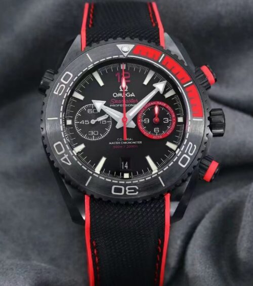 Replica Omega Seamaster 215.92.46.51.01.002 M+ factory Ceramic Bezel- AR Replica Watches