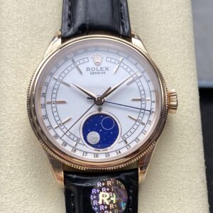 Replica Rolex Cellini m50535-0002 R+ factory Rose Gold Case- AR Replica Watches