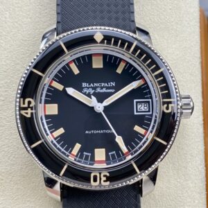 Replica Blancpain Fifty Fathoms 5008B-1130-B52A TW factory Grey Dial- AR Replica Watches