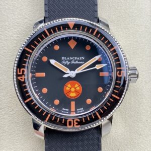 Replica Blancpain Fifty Fathoms 5008E-1130-B64A TW factory Black Dial- AR Replica Watches