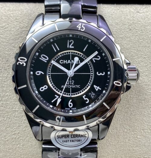 Replica Chanel J12 H0685 EAST factory Ceramic Strap- AR Replica Watches