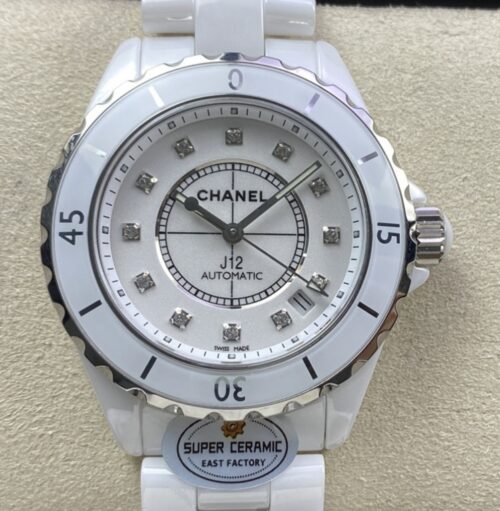 Replica Chanel J12 H9741 EAST factory Diamond- AR Replica Watches