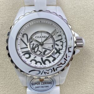 Replica Chanel J12 H5239 EAST factory White Ceramic- AR Replica Watches