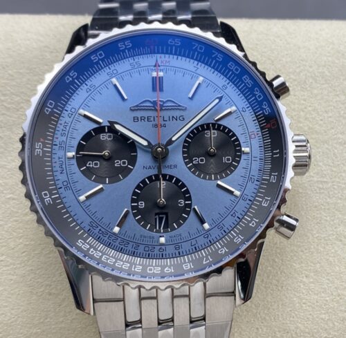 Replica Breitling Navitimer 1 AB0138241C1A1 BLS factory Blue Dial- AR Replica Watches