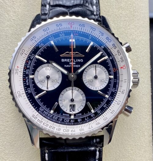 Replica Breitling Navitimer 1 AB0138211B1P1 BLS factory Leather Strap- AR Replica Watches
