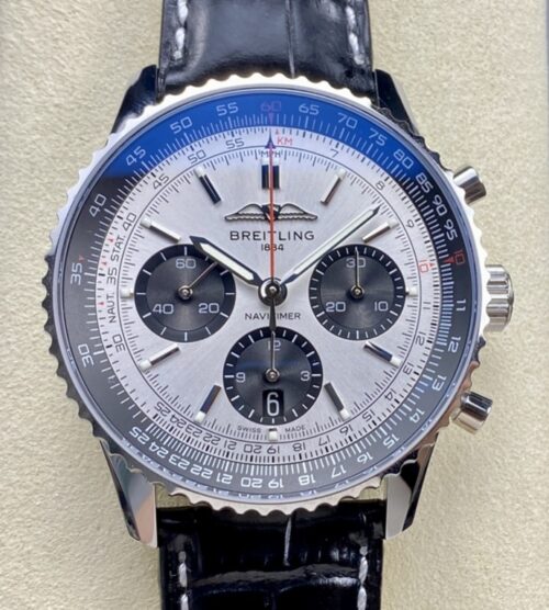 Replica Breitling Navitimer 1 AB0138241G1P1 BLS factory White Dial- AR Replica Watches