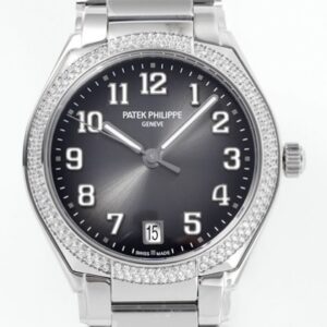 Replica Patek Philippe 7300/1200A-010 PPF factory Silver Strap- AR Replica Watches