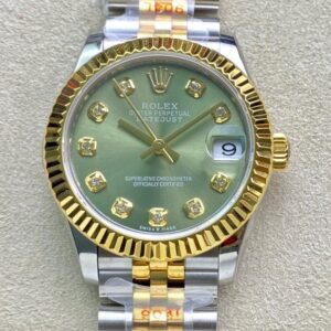 Replica Rolex Datejust m278273-0030 GS factory Green Dial- AR Replica Watches