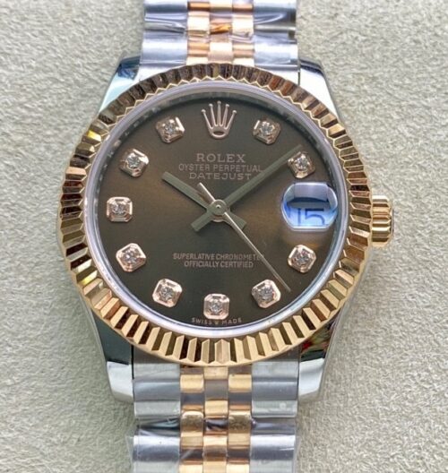 Replica Rolex Datejust m278273-0022 GS factory Grey Dial- AR Replica Watches
